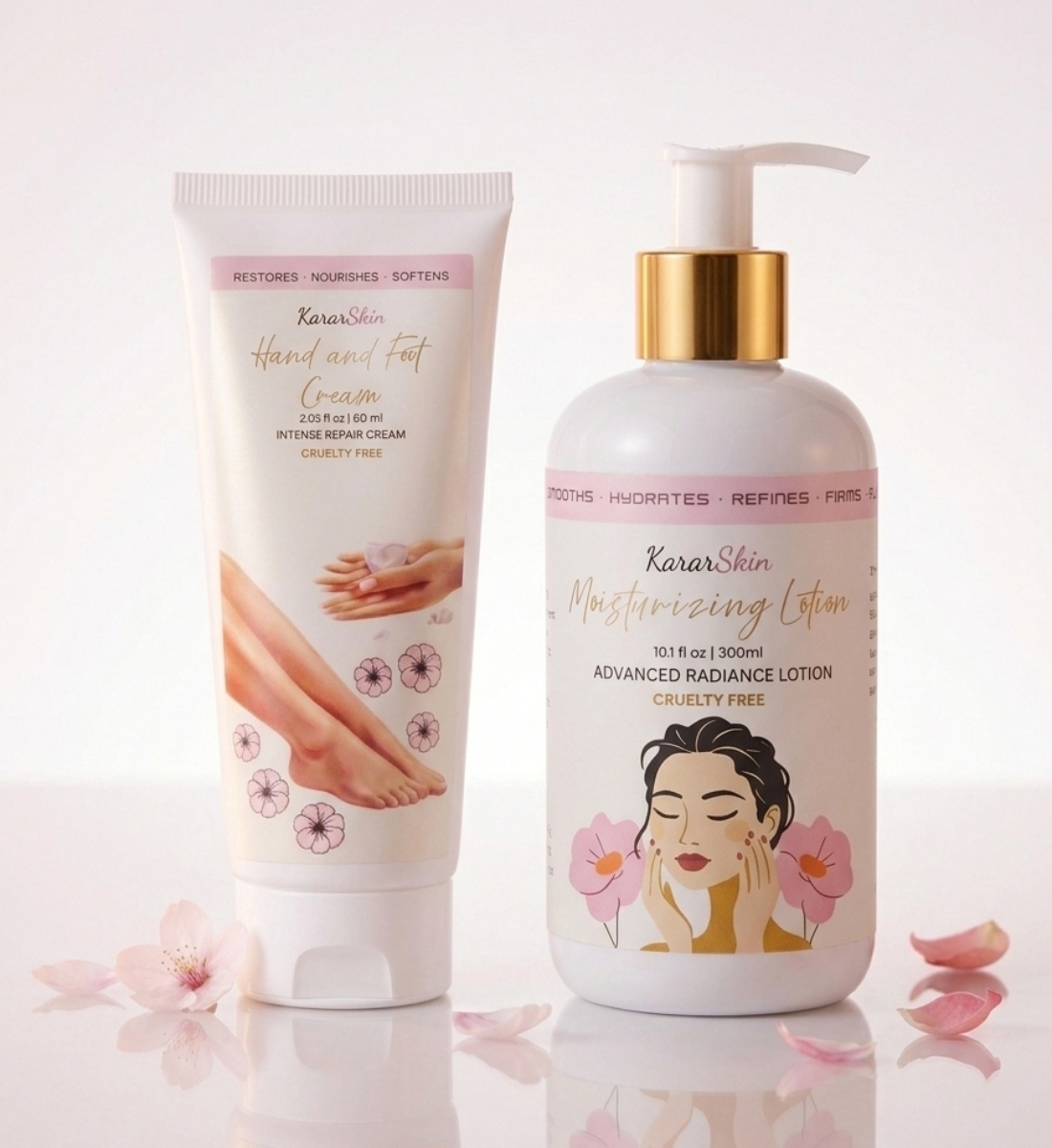 Main image of Moisturizer + Hand and Foot Cream Combo